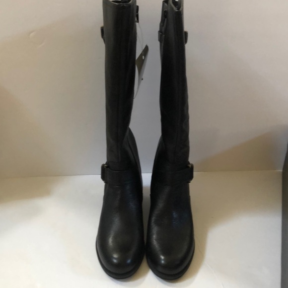 Naturalizer Jillian Wide Calf Black  Riding Boots - Picture 7 of 8